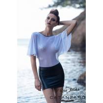 KLEID ALOHA TÜLL WEISS + WETLOOK