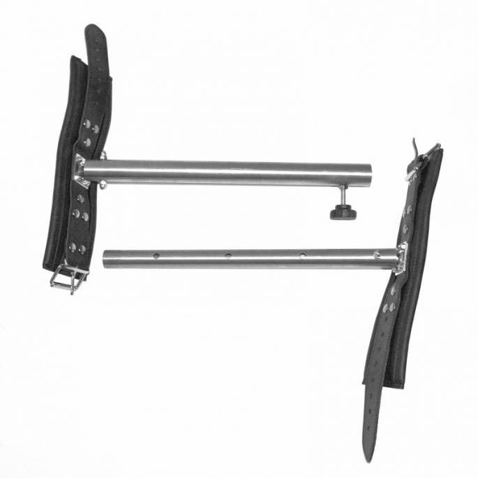 BARRE D'ECARTEMENT ACIER REGLABLE 40/55 CM