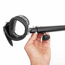 BARRE D'ECARTEMENT METAL NOIRE 65/120 CM