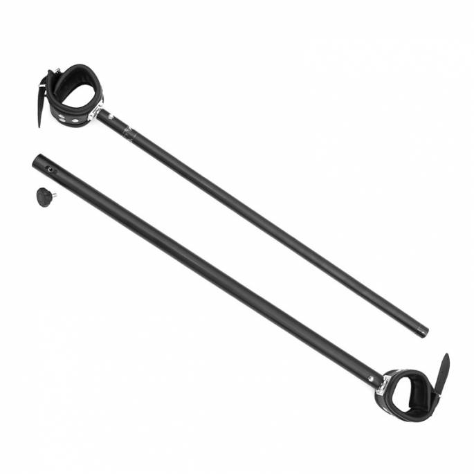 BARRE D'ECARTEMENT METAL NOIRE 65/120 CM