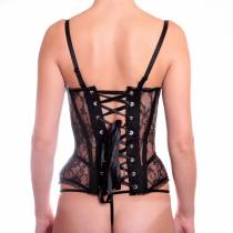 CORSET DENTELLE SEINS NUS