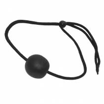 BLACK BALL GAG - NYLON STRAP