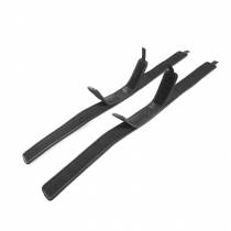 HANDSCHELLEN NYLON / SCHWARZES LEDER OBERSCHENKEL / HANDGELENK