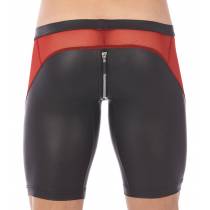 CYCLISTE RECKLESS ROUGE VOILE+WETLOOK S