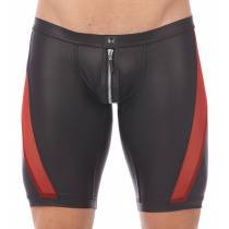 CYCLISTE RECKLESS ROUGE VOILE+WETLOOK S