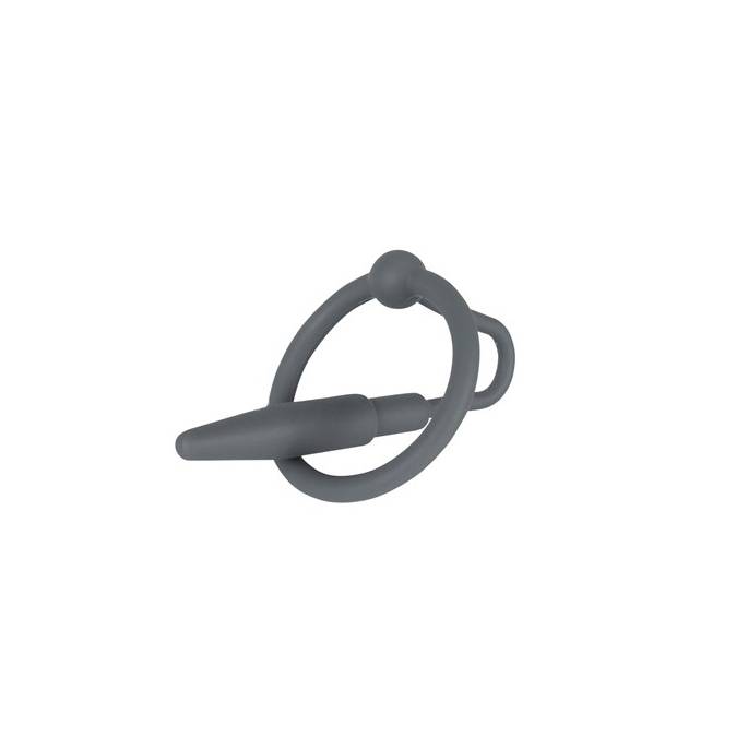 PENISPLUG (0,8CM) + COCKGLAND (3CM) SILIKON