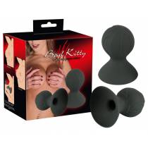 SUCEURS TÉTONS NOIR SILICONE