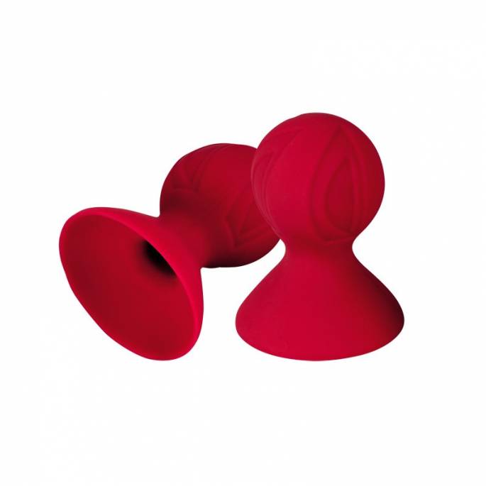 SUCEURS TÉTONS ROUGES - SILICONE
