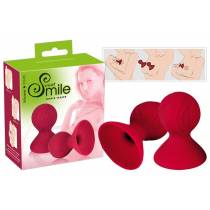 SUCEURS TÉTONS ROUGES - SILICONE