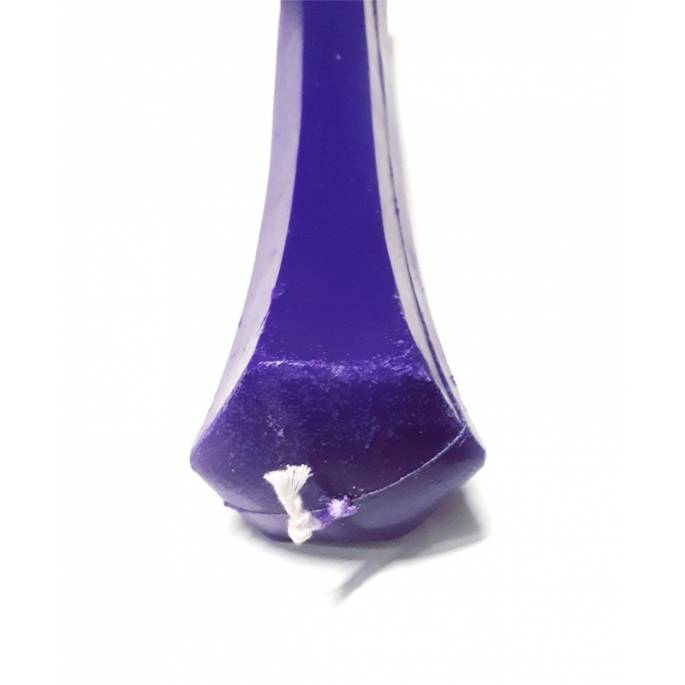 BOUGIE ARTISANALE VIOLETTE (CHAUDE)
