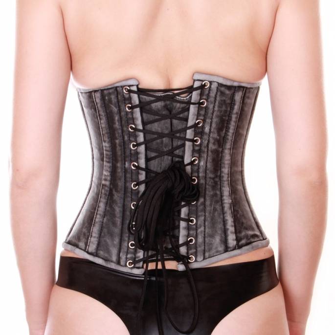 TAILLENKLEMME "STONE WASH" LEDER