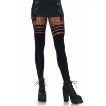 COLLANT RÉSILLE EFFET CHAUSSETTES TU