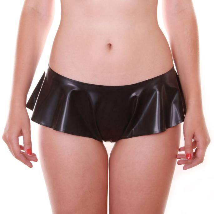 CULOTTE LATEX FENDUE BOUFFANTE