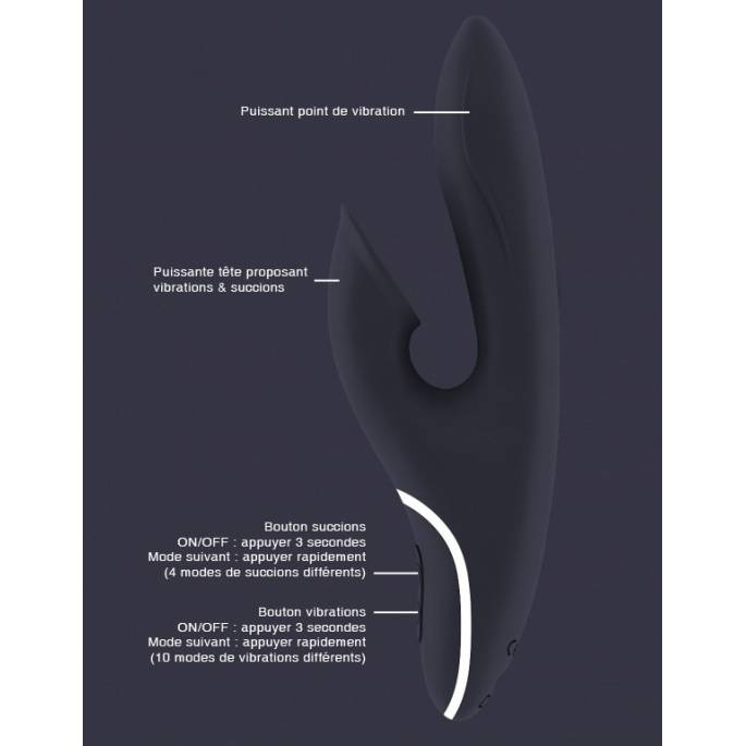 RABBIT HIKY NOIR SUCCIONS + VIBRATIONS