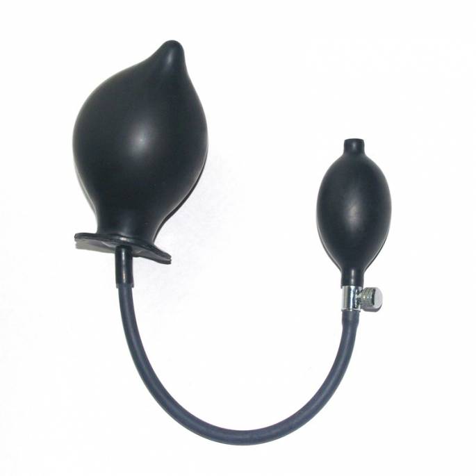 AUFBLASBARER LATEXPLUG L:11CM