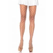 COLLANT GROSSE RÉSILLE BLANCHE