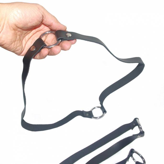 SANGLES EN CUIR DE COINS POUR MATELAS ( X4)