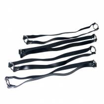 SANGLES EN CUIR DE COINS POUR MATELAS ( X4)