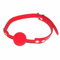 BAILLON BOULE SILICONE ROUGE