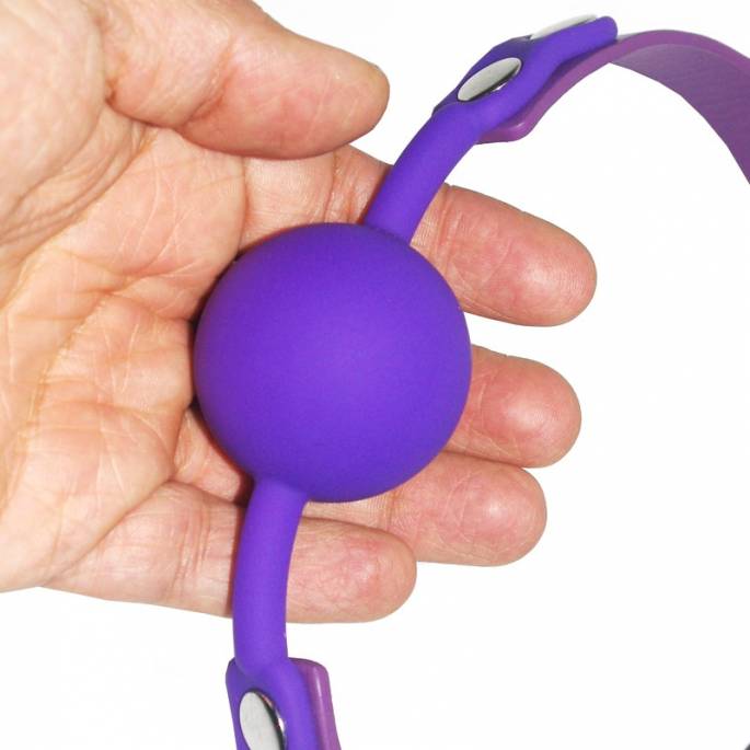 BAILLON BOULE SILICONE VIOLET