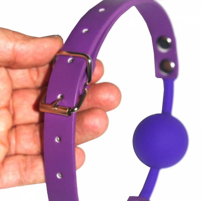 BAILLON BOULE SILICONE VIOLET