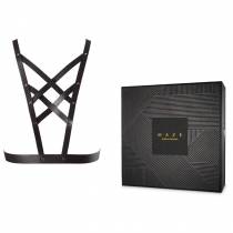 MAZE - CROSS CLEAVAGE HARNAIS NOIR