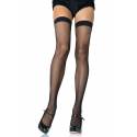 NETZSTRÜMPFE + BAND SCHWARZ T.U
