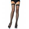NETZSTRÜMPFE + BAND SCHWARZ T.U