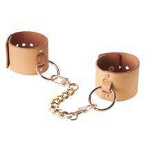 MAZE - BREITE HANDSCHELLEN BRAUN