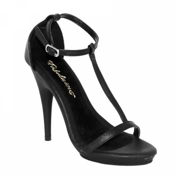 POISE" ANKLE STRAP SANDALS