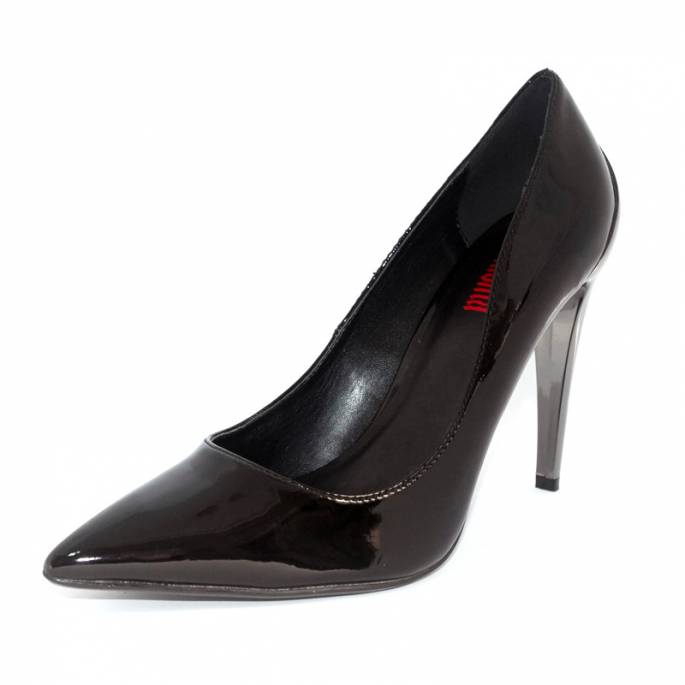 ESCARPINS TALON CHROME "VOLTAGE"