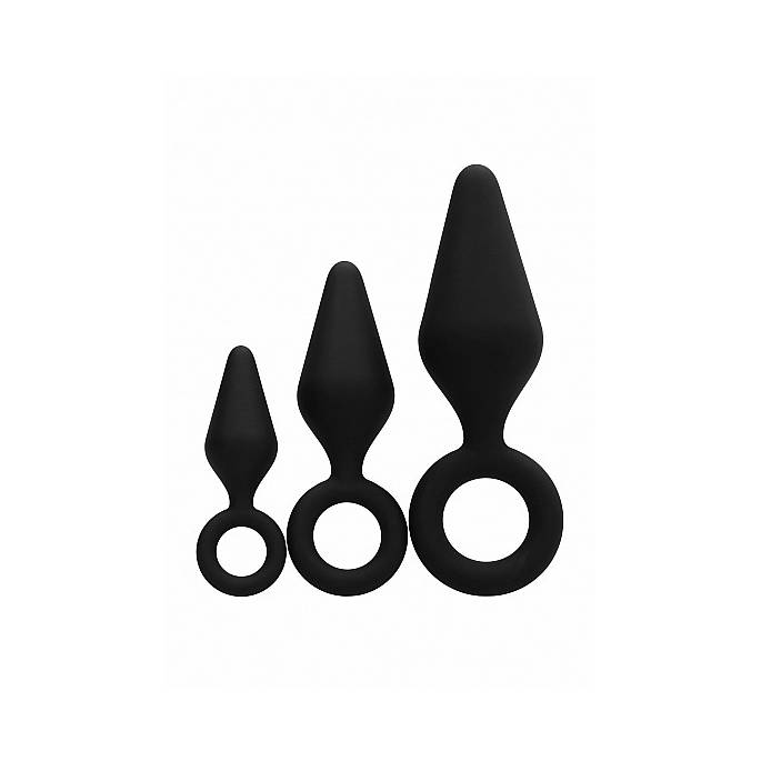 SET BUTT PLUG SILICONE