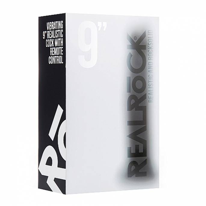 VIBRO REALISTIC VENTOUSE NOIR LARGE 23 X 4.5 CM