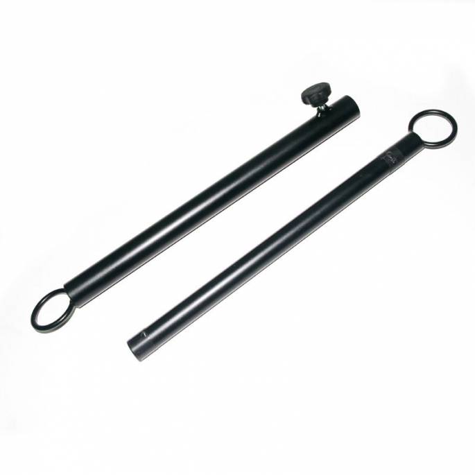 BARRE D'ECARTEMENT METAL NOIR COURTE