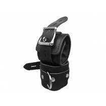 MENOTTES CUIR NOIR CADENASSABLES