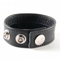 COCKRING CUIR 3 PRESSIONS TITUS