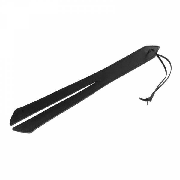 DOUBLE BLACK LEATHER PADDLE