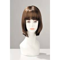 PERÜCKE CHINA DOLL KURZ KATZENBRAUN