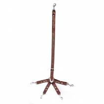 LEATHER STRAP CONSTRAINT CROSS + LANYARD