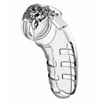 CHASTITY CAGE 06 - 14CM - TRANSPARENT