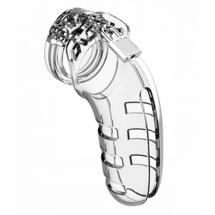 CAGE DE CHASTETÉ 06 - 14CM - TRANSPARENTE