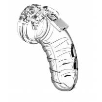 KEUSCHHEITSKÄFIG 04 - 12CM - DURCHSICHTIG