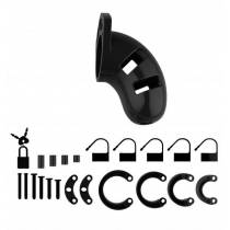 CAGE DE CHASTETÉ 01 - 9CM - NOIR