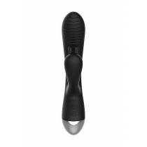 VIBRATOR E-STIM RABBIT SCHWARZ