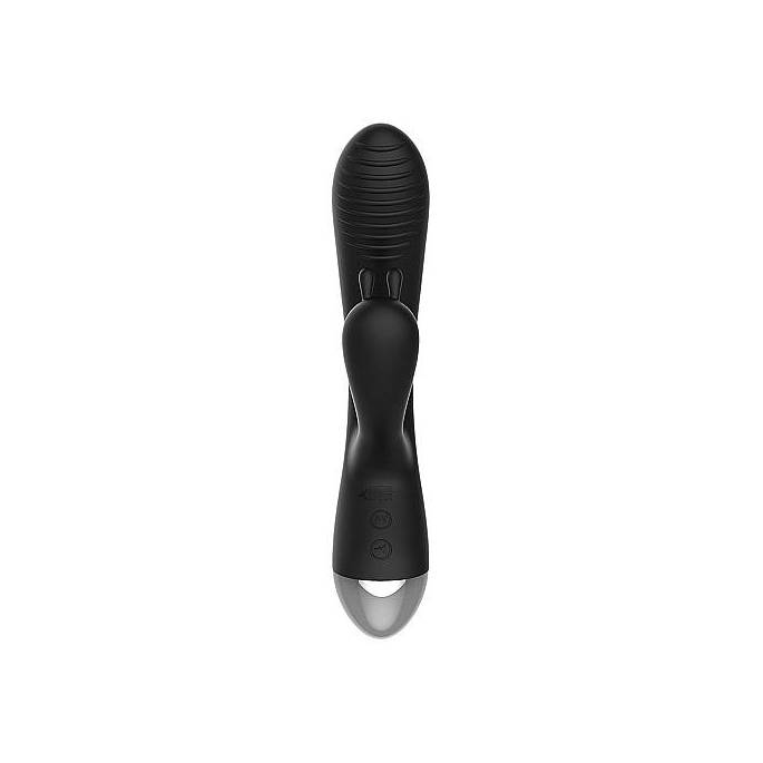 VIBRATOR E-STIM RABBIT SCHWARZ