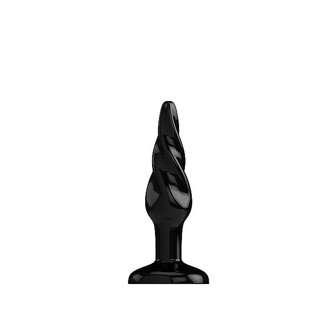 BUTTPLUG MODELE 6 NOIR SMALL 10.5X3.5 CM