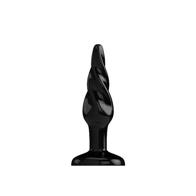 BUTTPLUG MODELE 5 NOIR LARGE 15.5X4.5CM