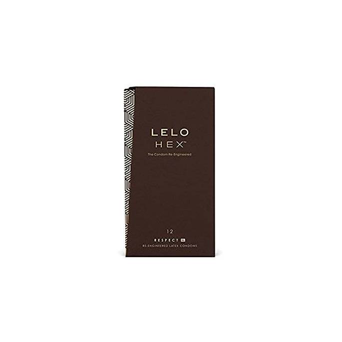 KONDOME LELO HEX RESPECT XL (X12)