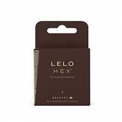 KONDOME LELO HEX RESPECT XL (X3)