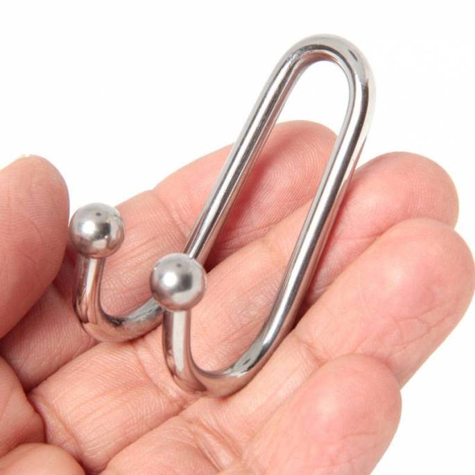 PETIT CROCHET DE NEZ 2 BOULES